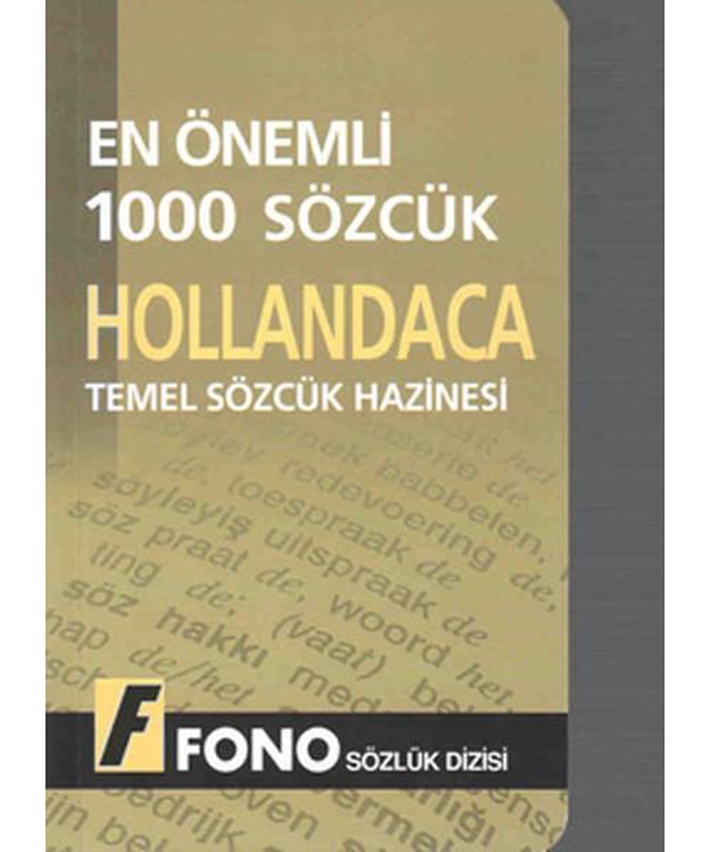 Hollandaca En Önemli 1000 Sözcük