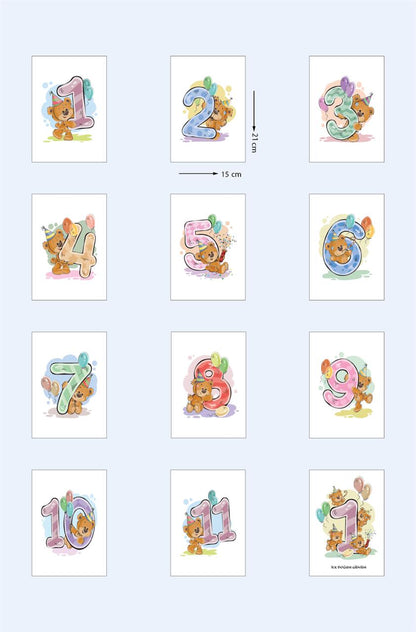 Modern Bebek Anı Defteri - İlk 1 Yıl Hamilelik Ve Anne Bebek Günlüğü - Ajandası