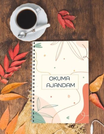 Okuma Ajandası/kitap Okuma Defteri/ Not Al - Okumanı Planla | Reading Planner 80 Yaprak