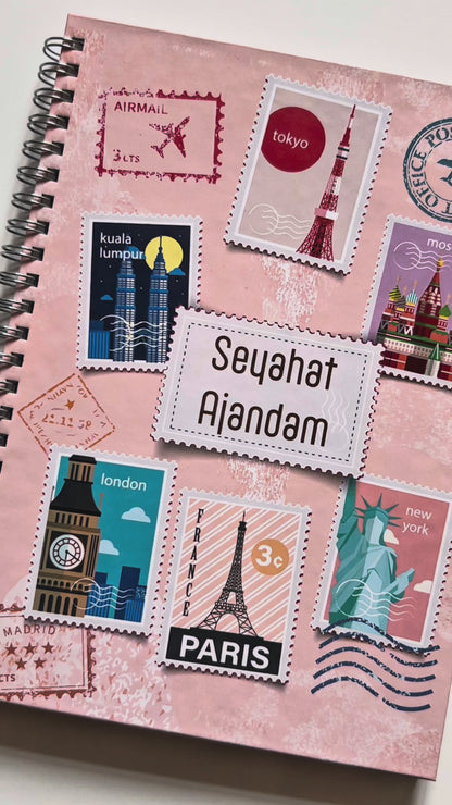 Seyahat Ajandam/macera Defteri/tatil Defteri/gezi Defteri/41 yaprak/82 Sayfa