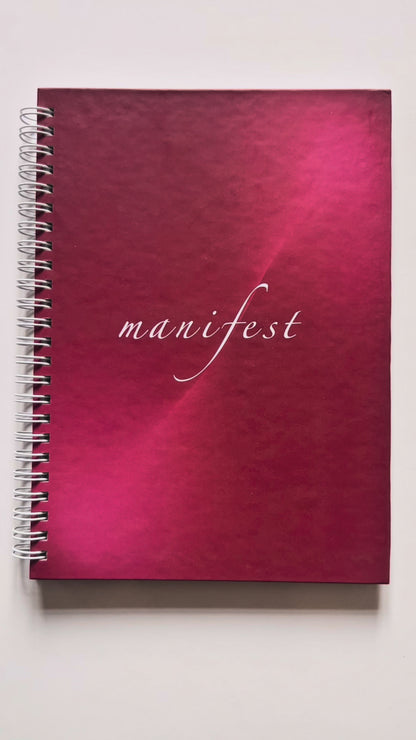 MANİFEST DEFTERİ & manifest günlüğü & 80 yaprak (160sf)