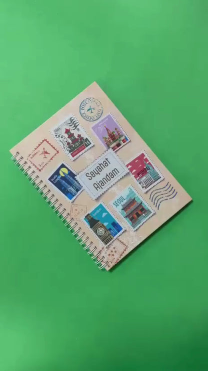 Seyahat Ajandam/macera Defteri/tatil Defteri/gezi Defteri/41 yaprak/82 Sayfa