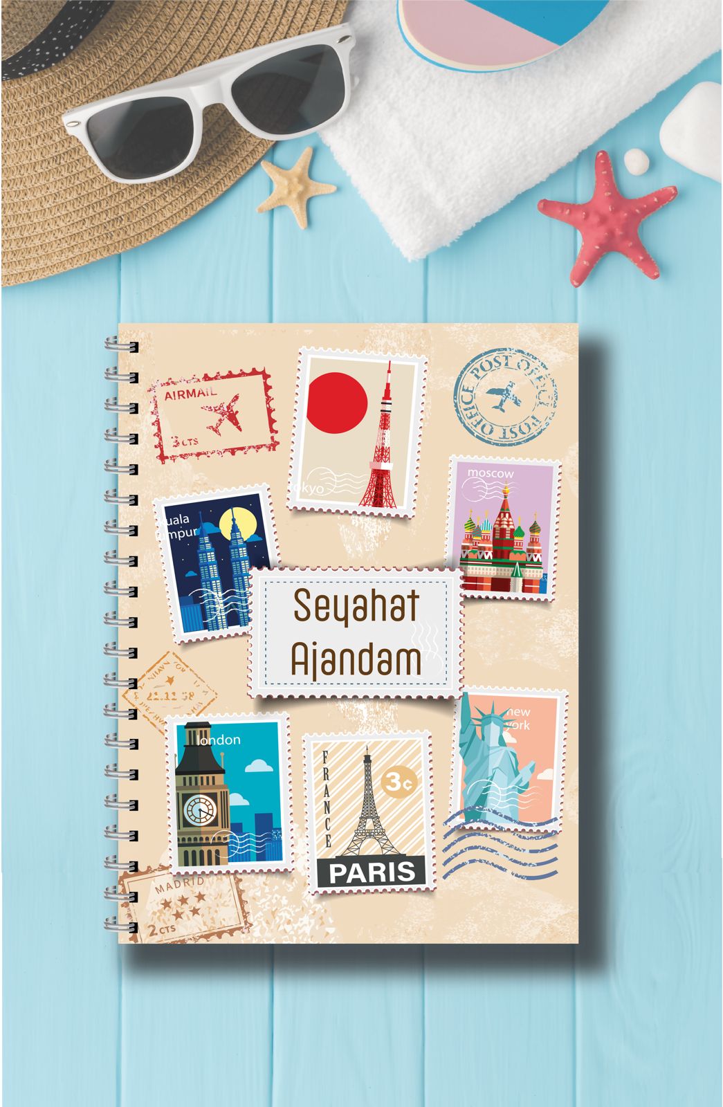 Seyahat Ajandam/macera Defteri/tatil Defteri/gezi Defteri/41 yaprak/82 Sayfa