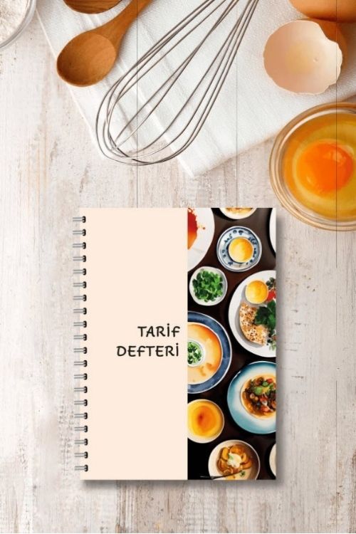 Yemek Tarif Defteri / 100 Yaprak / 15cm x 21cm