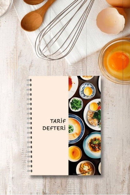 Yemek Tarif Defteri / 100 Yaprak / 15cm x 21cm